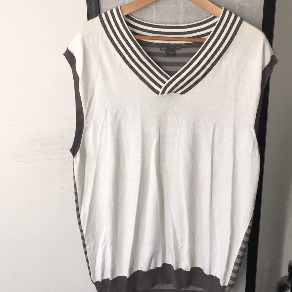 Armani exchange vest sweater